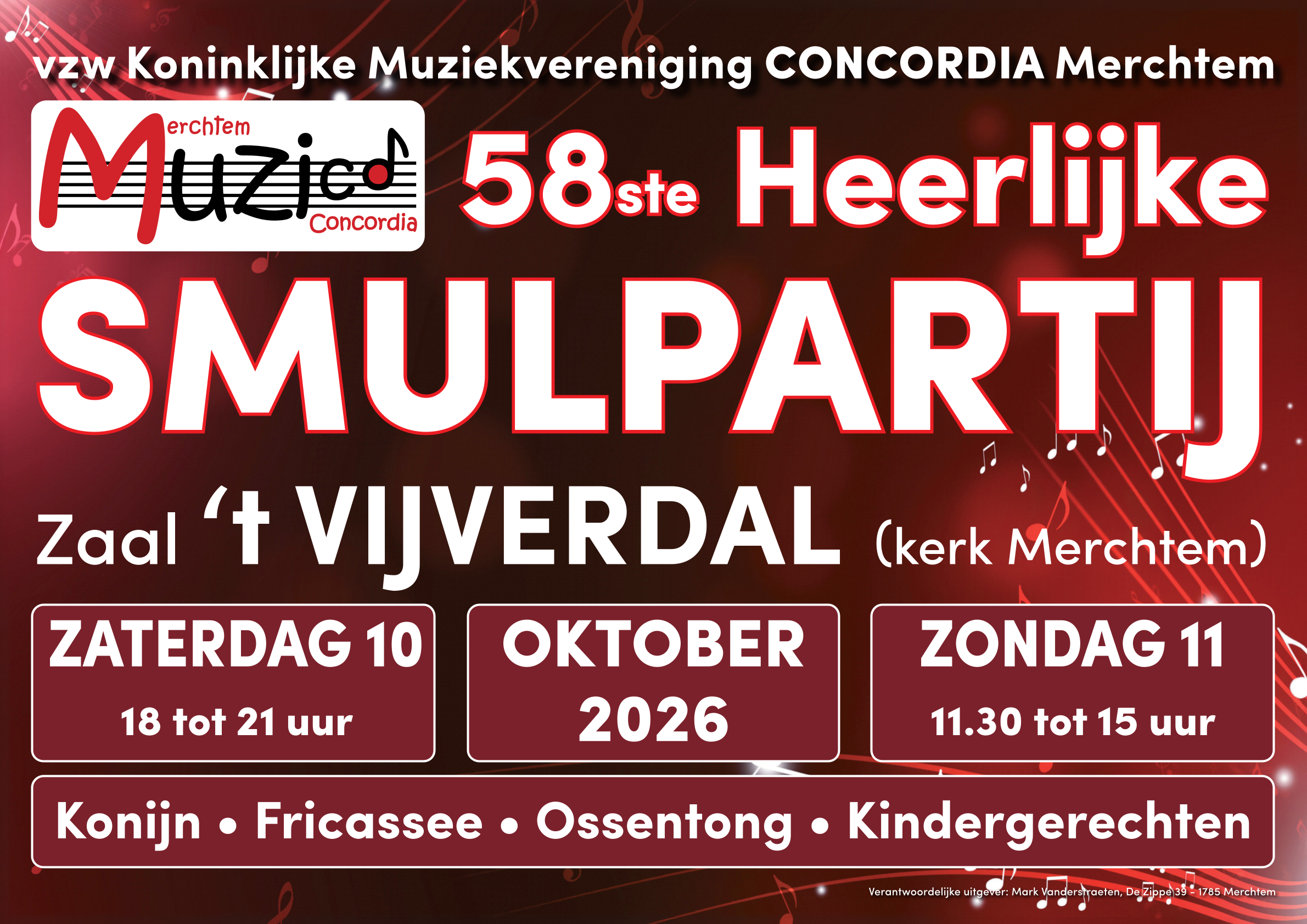 Muzico Smulpartij 2026 Affiche 03